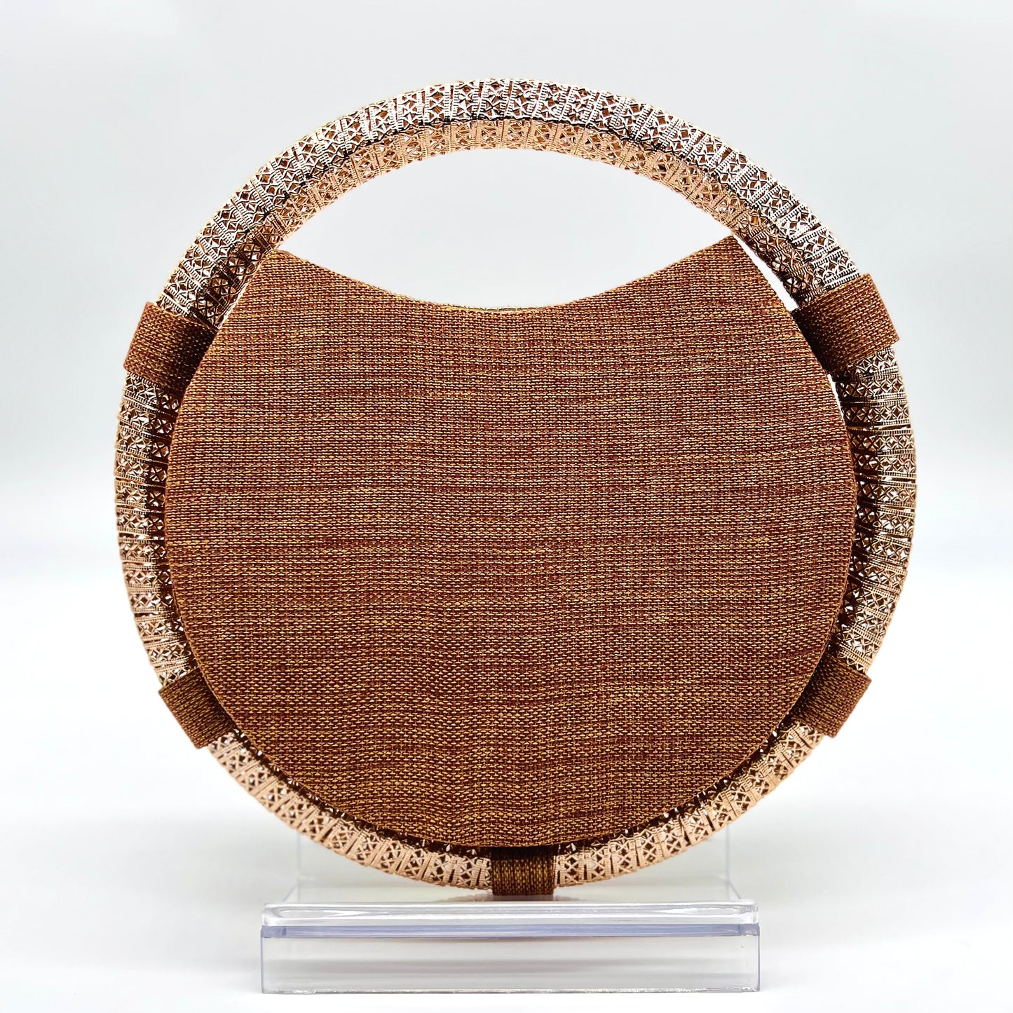 Contemporary Round Clutch