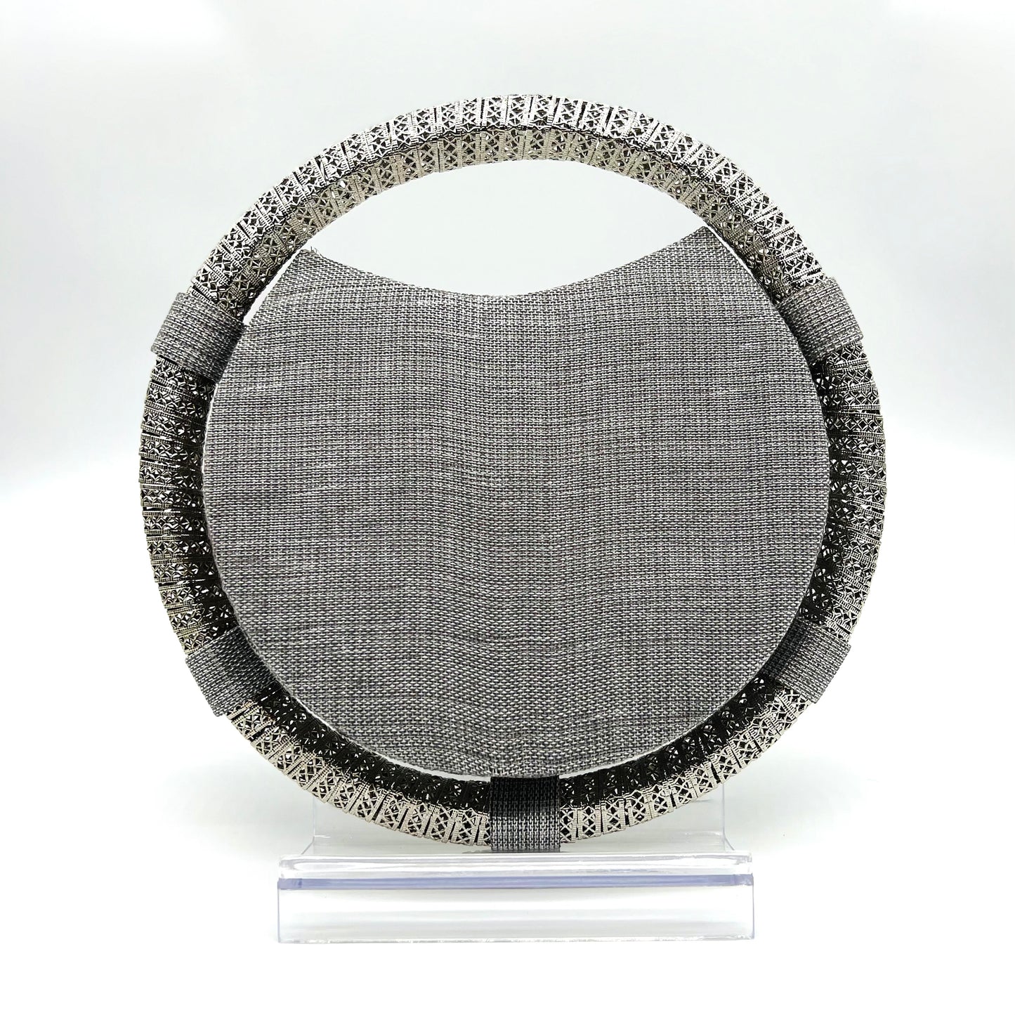 Contemporary Round Clutch