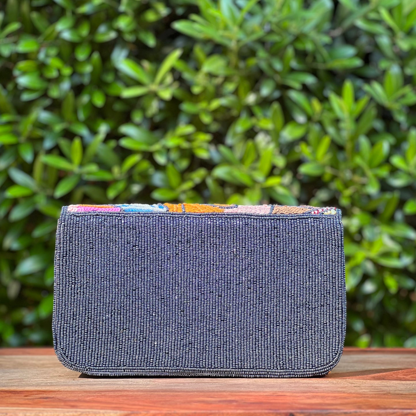 Sequin Box Clutch bag