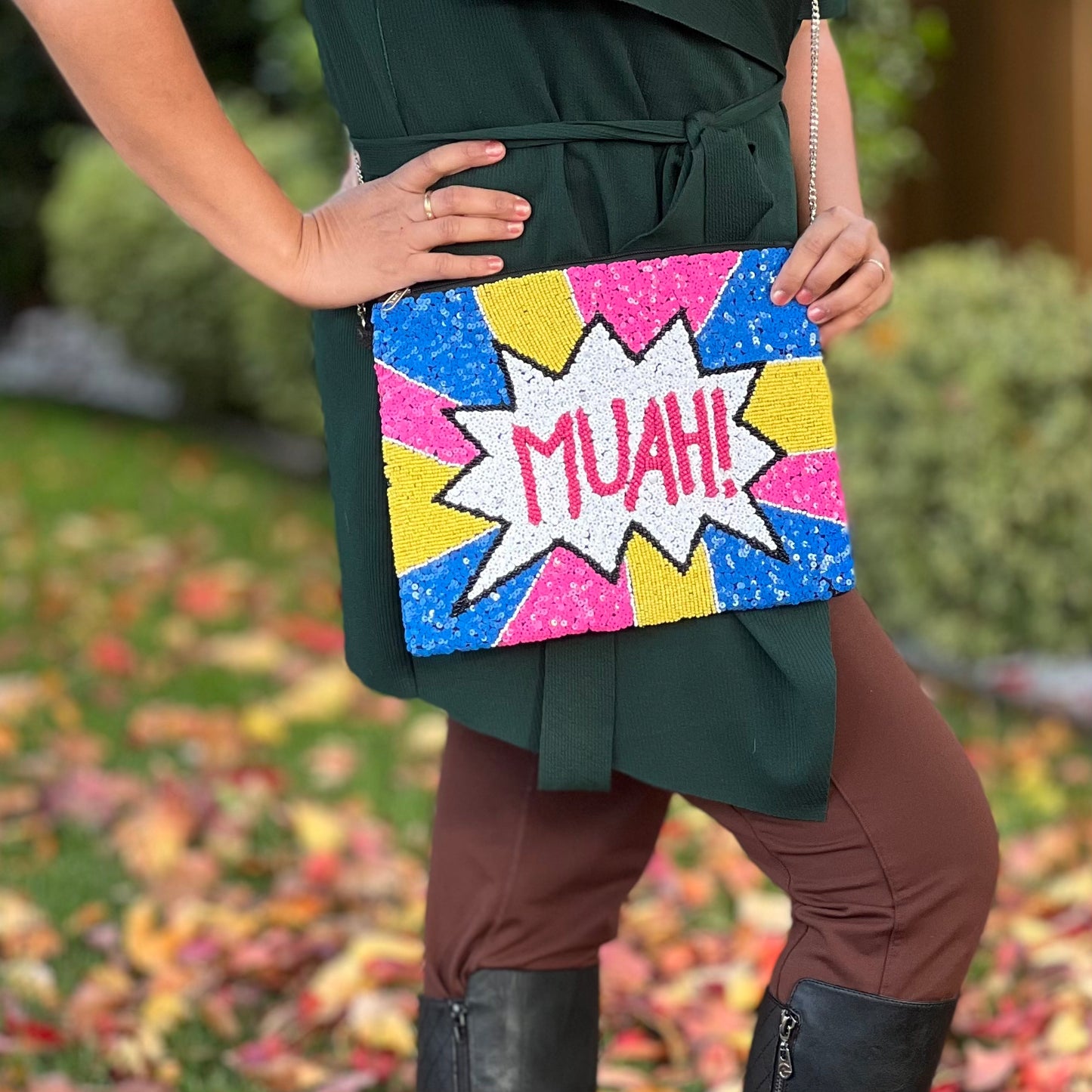 MUAH Dazzled Sling Bag