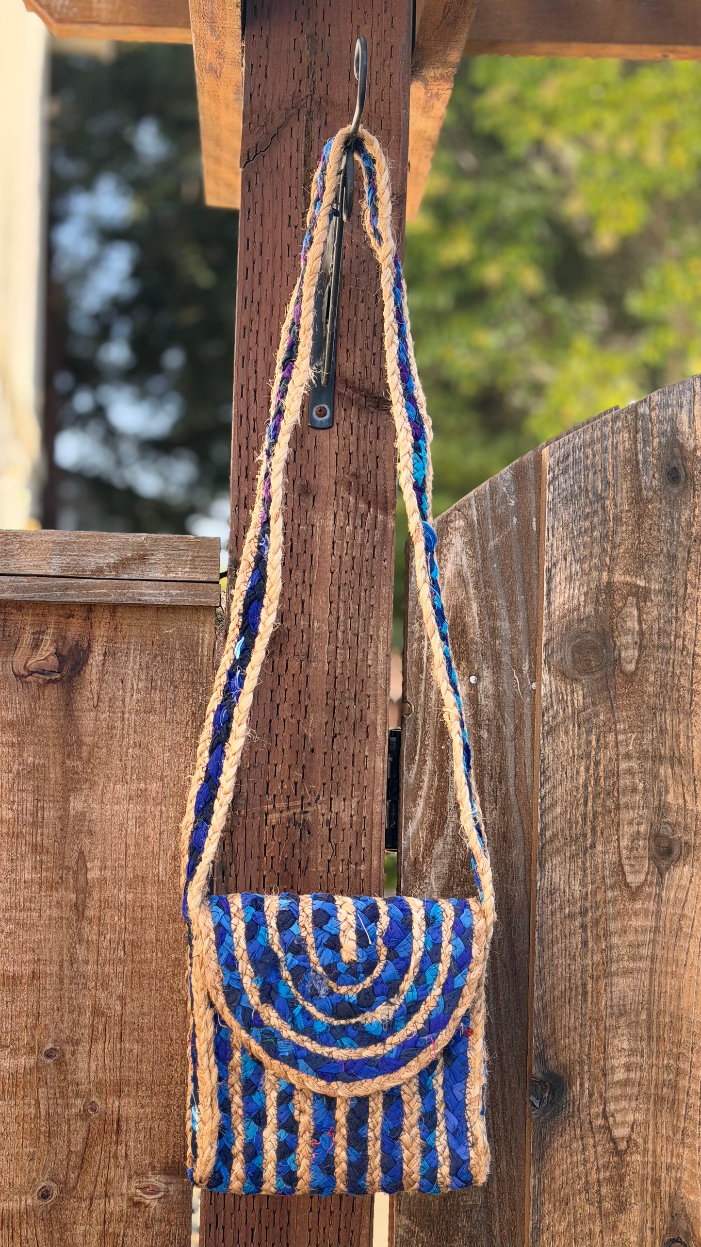 Boho Weave Crossbody Bag